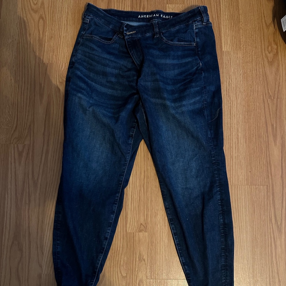 AE curvy high rise jegging size 20 short